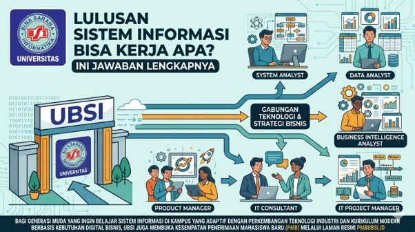 Lulusan Sistem Informasi Bisa Kerja Apa? Ini Prospek Karier yang Menjanjikan